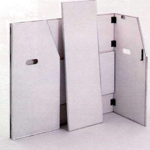 5' Portable bar rear view
