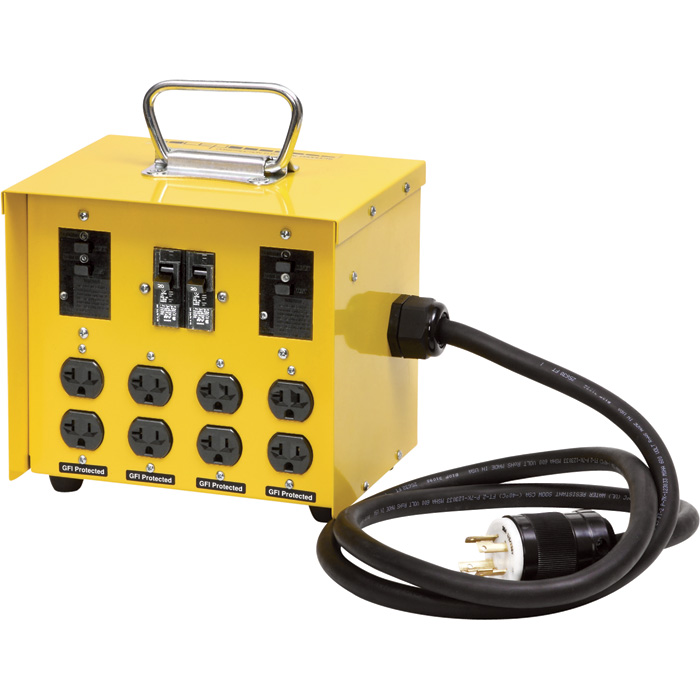 Generator Power Distribution Box by Construction Electrical Products