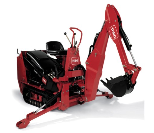 Toro Dingo Utility Tractor with Backhoe Attachment